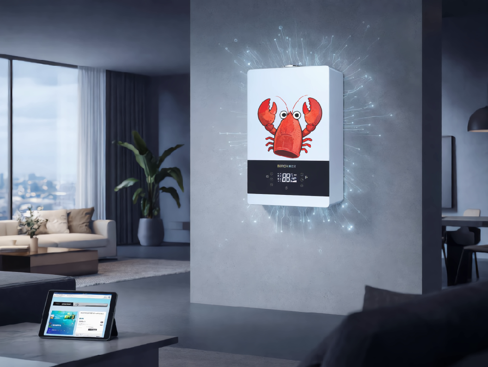 抢先布局AI智能体赛道 昊森“龙虾”即将出笼——第五代AIOT冷凝壁挂炉开启智慧供暖新纪元